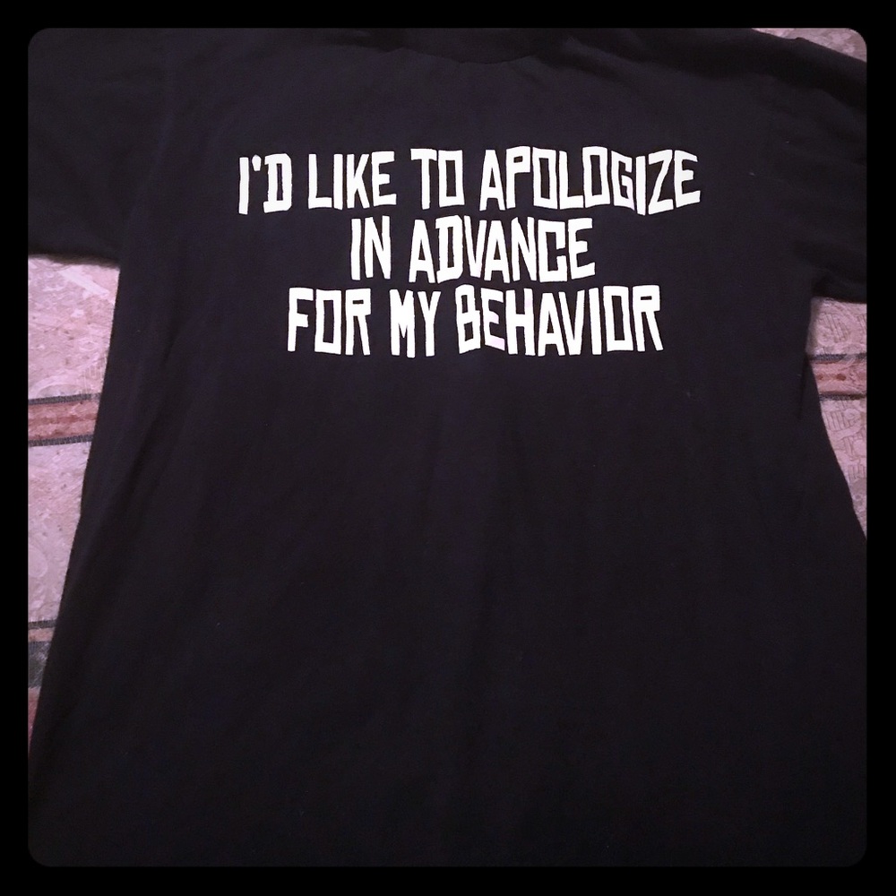 Black graphic t-shirt